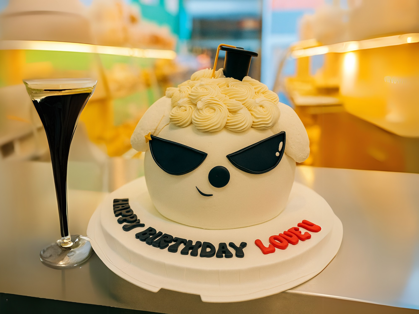 Cool Fluff – Birthday Sheep Cake | Pastry by Good Day Bakery Singapore (1pc)