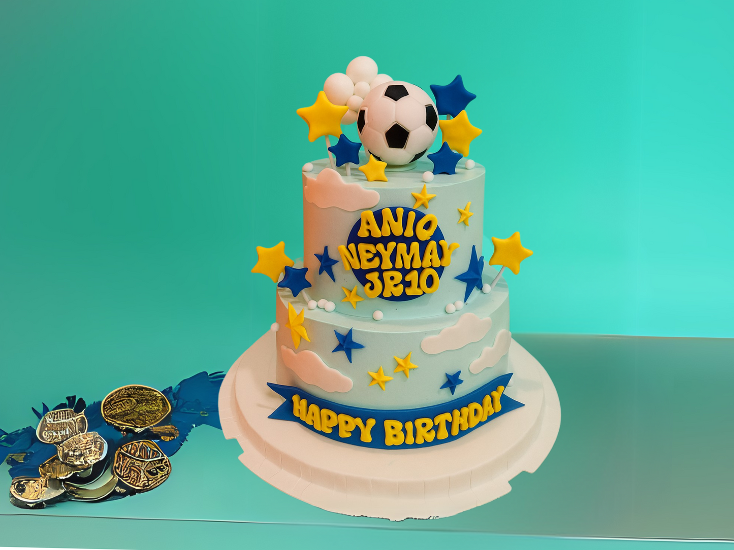 Goal Getter – Soccer Birthday Cake | Pastry by Good Day Bakery Singapore (1pc)