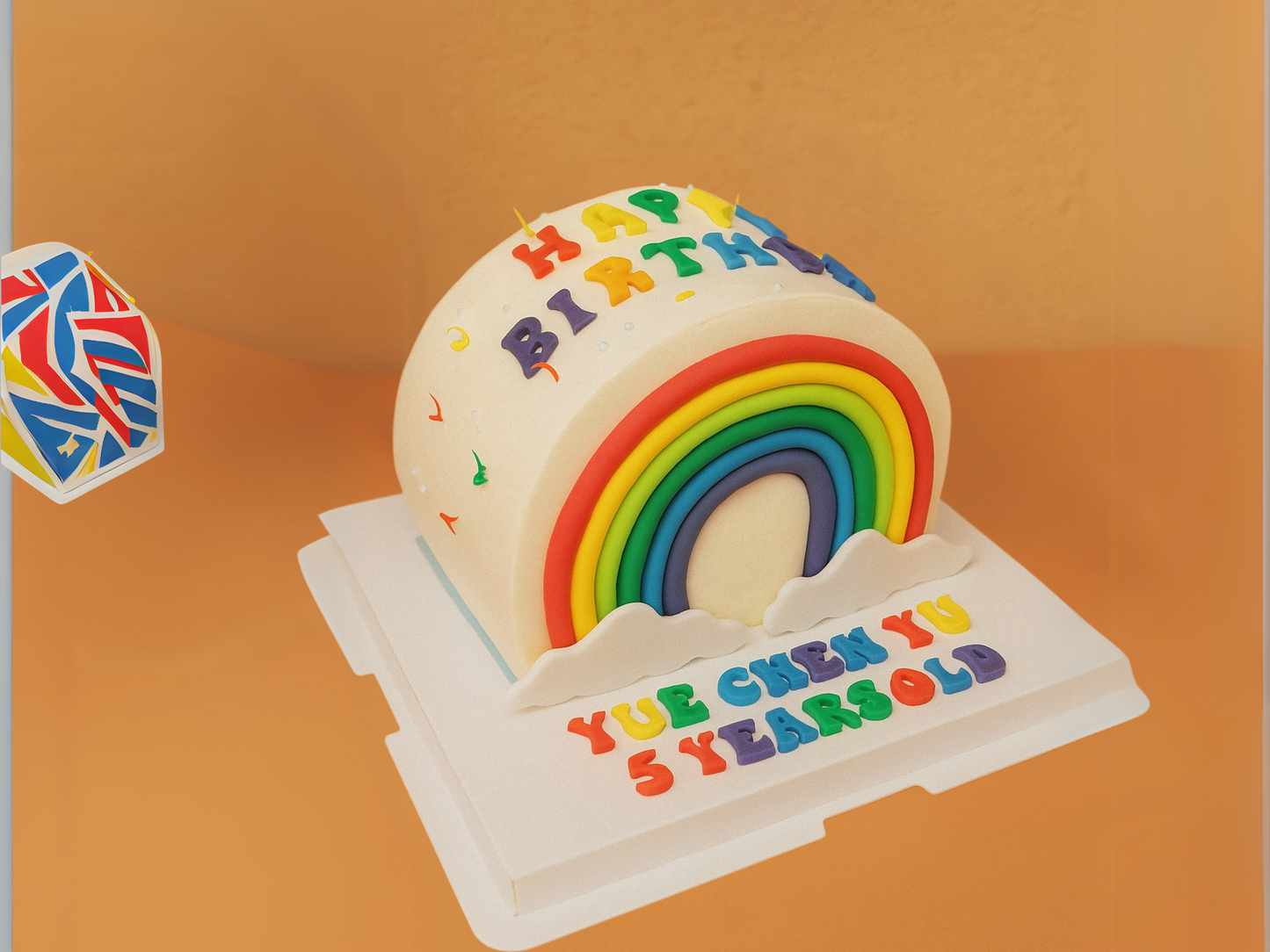 Rainbow Arch – Colourburst Birthday Cake | Pastry by Good Day Bakery Singapore (1pc)