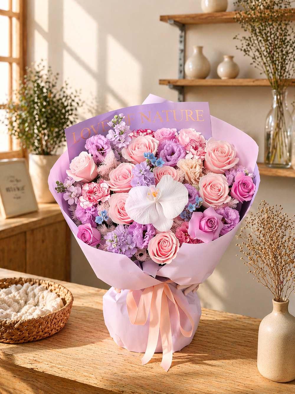 Lavender Reverie - 33 Roses + Filler Flowers | GOOD DAY