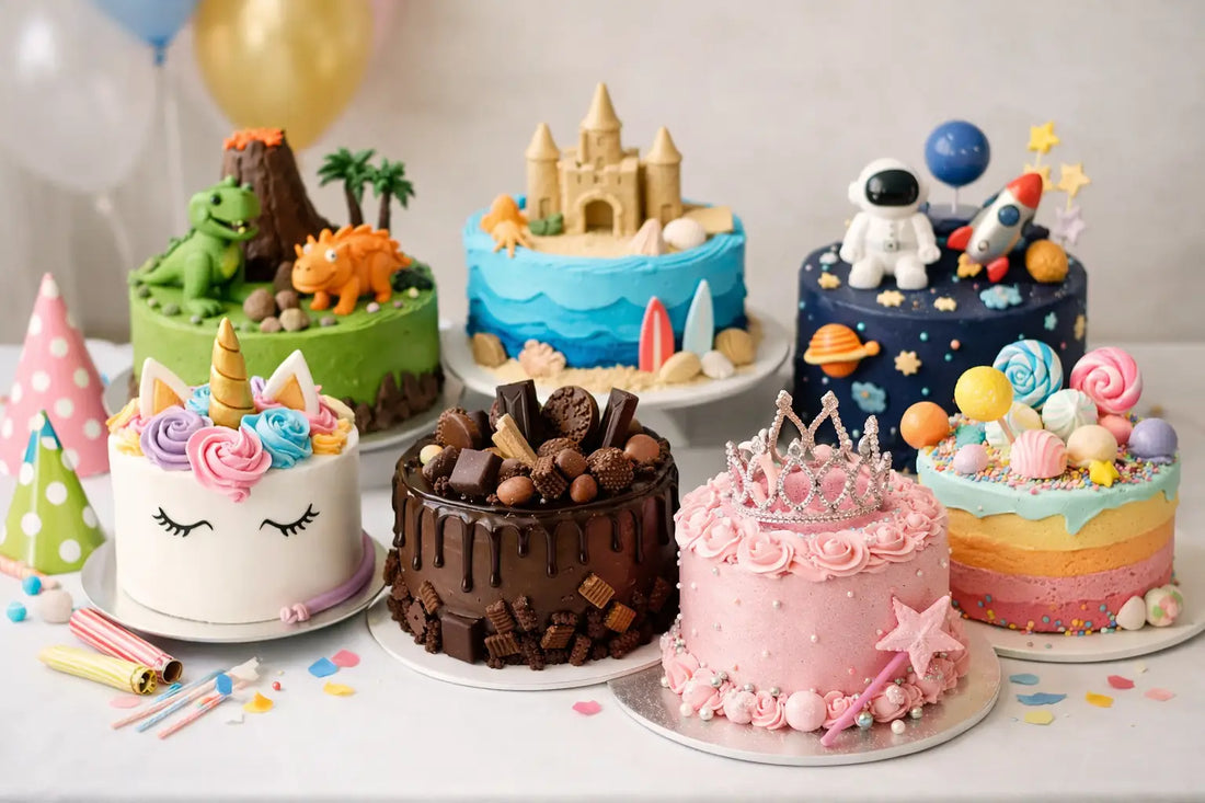 12 Top Birthday Cake Themes to Order Now
