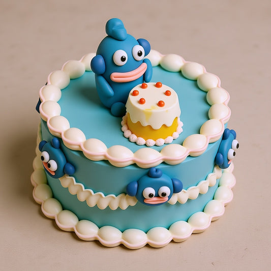 Clownfish "Finding Nemo" Underwater Adventure Cake | Pastry by Good Day Bakery Singapore (1pc)