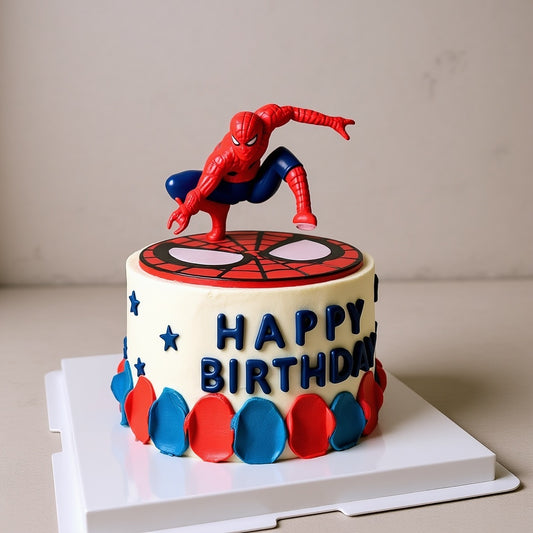 Spider-Man Web-Slinger Birthday Cake | Pastry by Good Day Bakery Singapore (1pc)