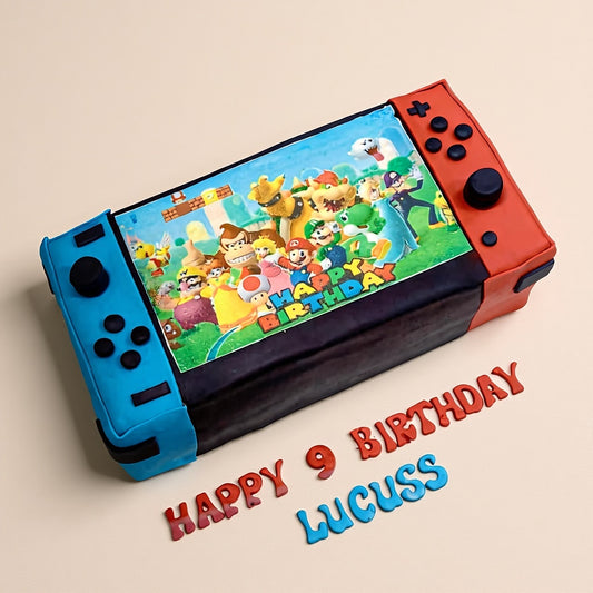 Super Mario – Gamer's Adventure Birthday Cake | Pastry by Good Day Bakery Singapore (1pc)