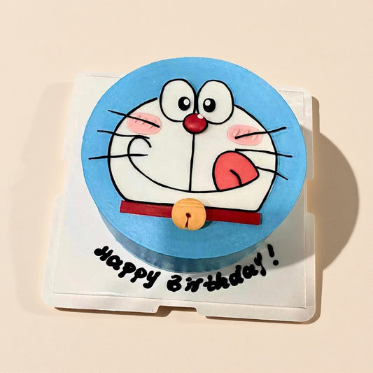 Doraemon – Dreamy Blue Robot Cat Celebration Cake | Pastry by Good Day Bakery Singapore (1pc)