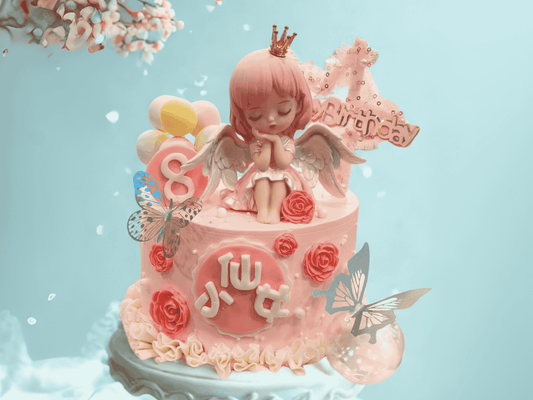 Fairy Wish Angel Cake | Pastry by Good Day Bakery Singapore (1pc)