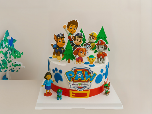 Paw Party Patrol – Adventure Cake | Pastry by Good Day Bakery Singapore (1pc)