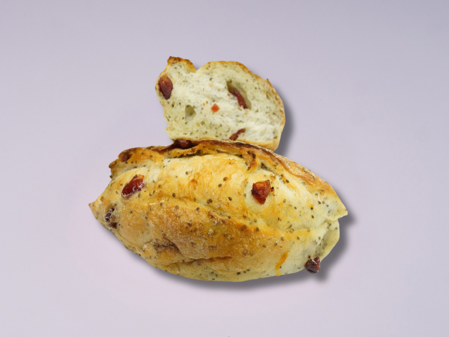 Sugar-Free Chia Seed Soft European Bread | Pastry by Good Day Bakery Singapore (1pc)