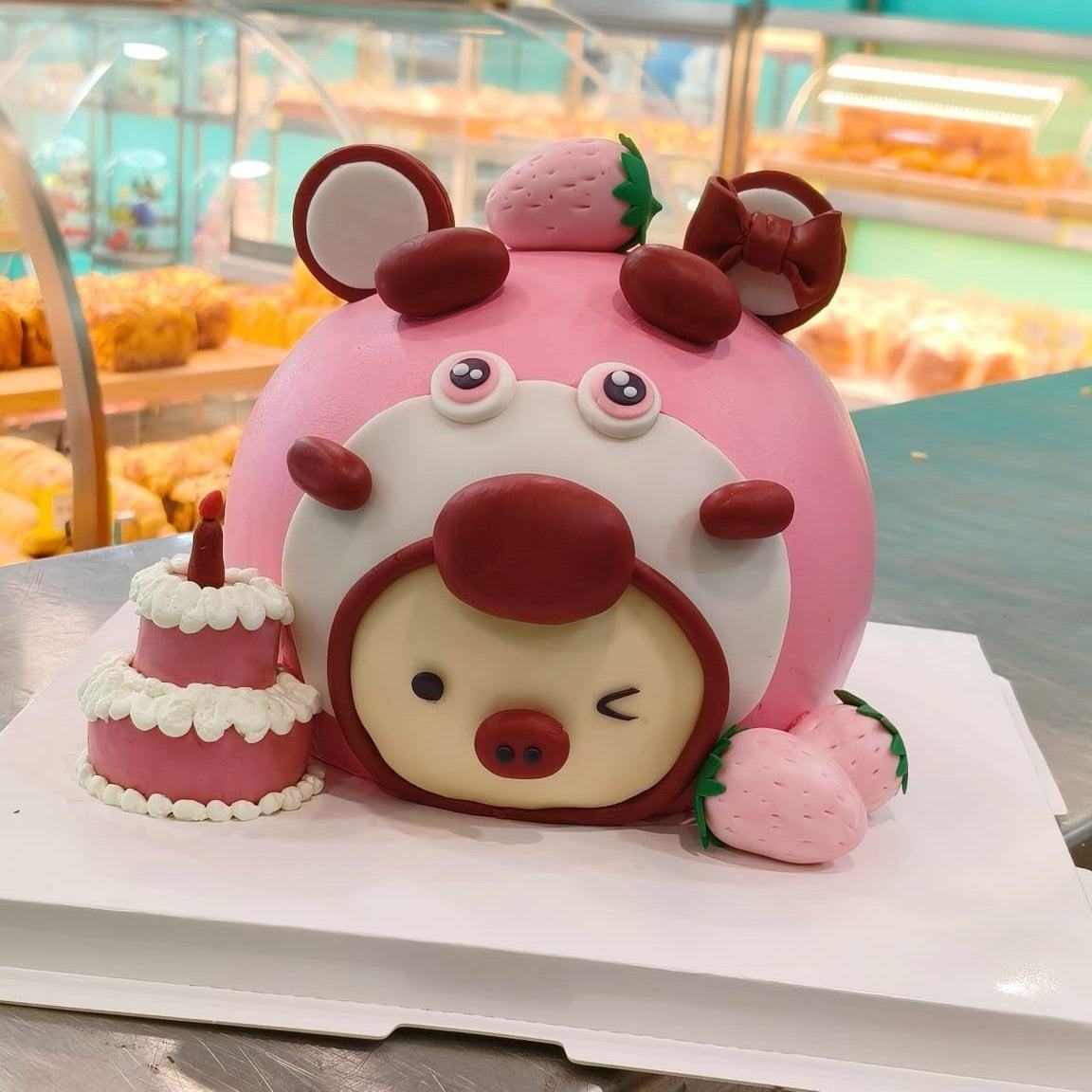 Custom-made birthday cake design by Good Day Bakery Singapore for personalised celebrations.