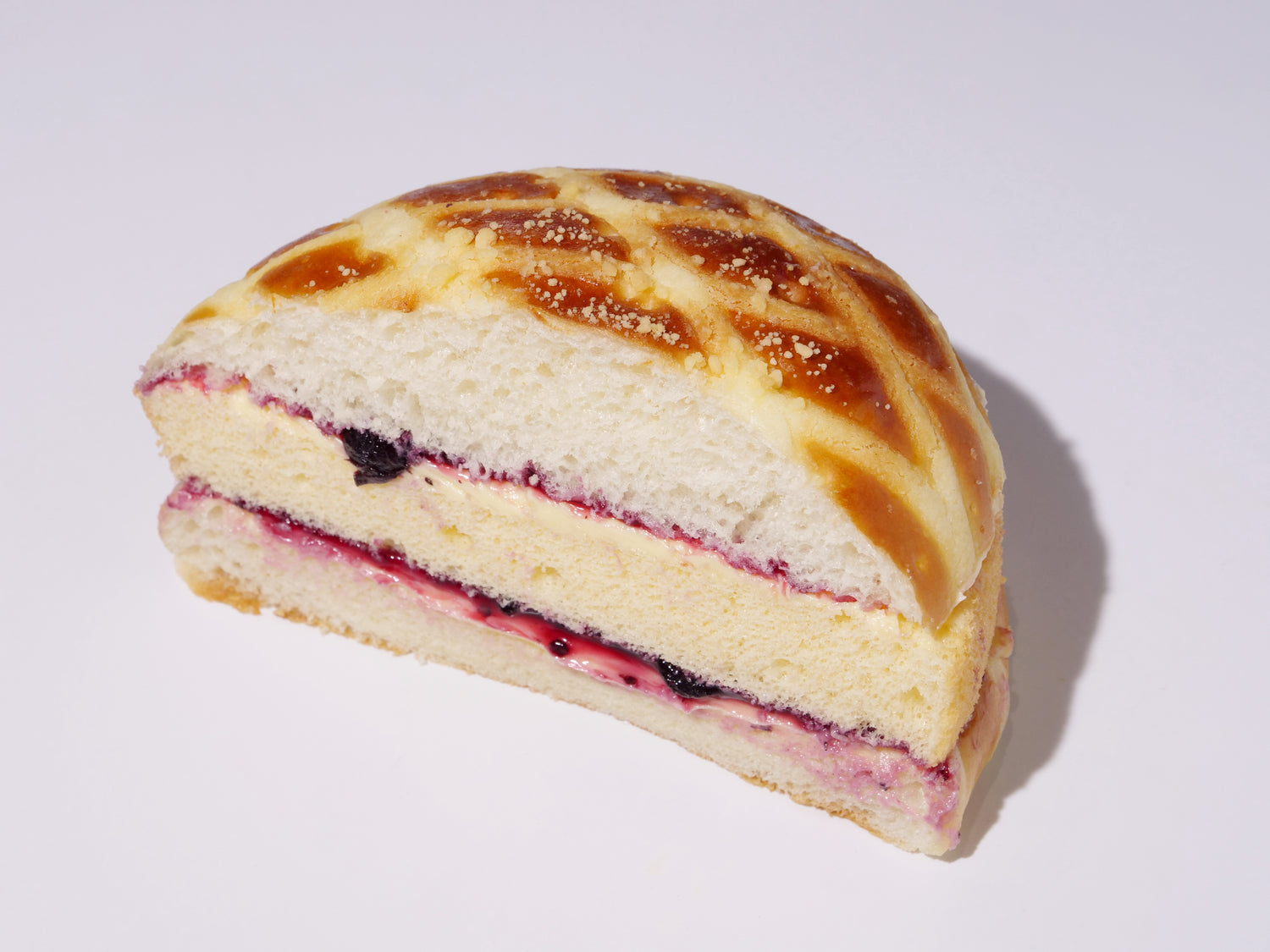 Blueberry Cream Sandwich Cake
