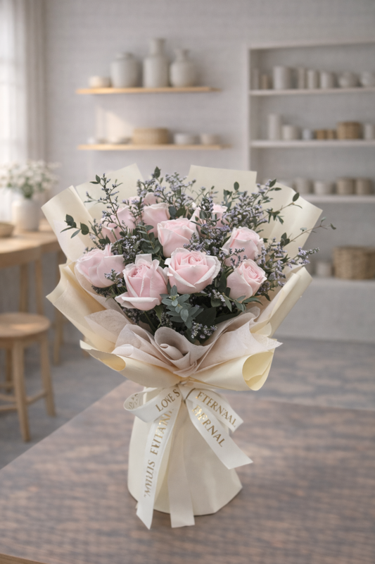 Blush Meadow - 19 Roses | GOOD DAY