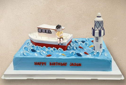 Sailing Adventure Cake | Pastry by Good Day Bakery Singapore (1pc)